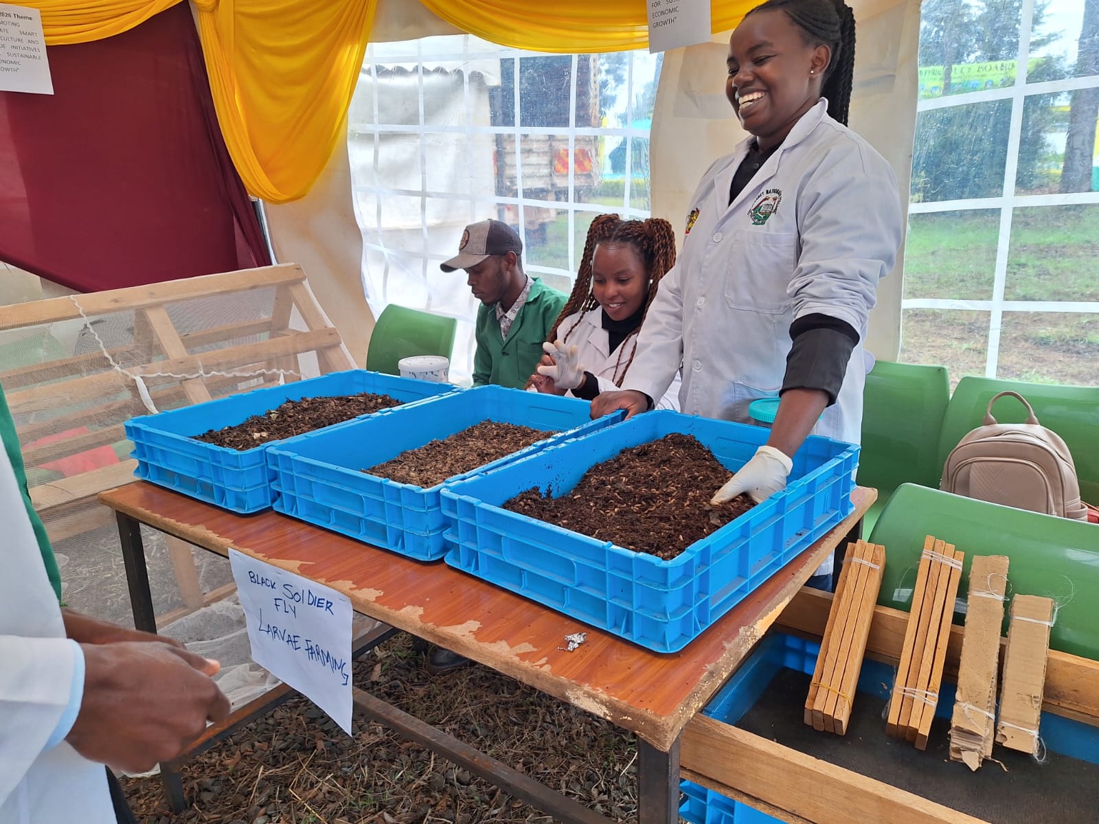 At the showgrounds, The Eldoret Polytechnic is unapologetically doing the LORD'S work. As commanded in Gospel of Matthew 28:19, “Go therefore and make disciples of all nations…”—