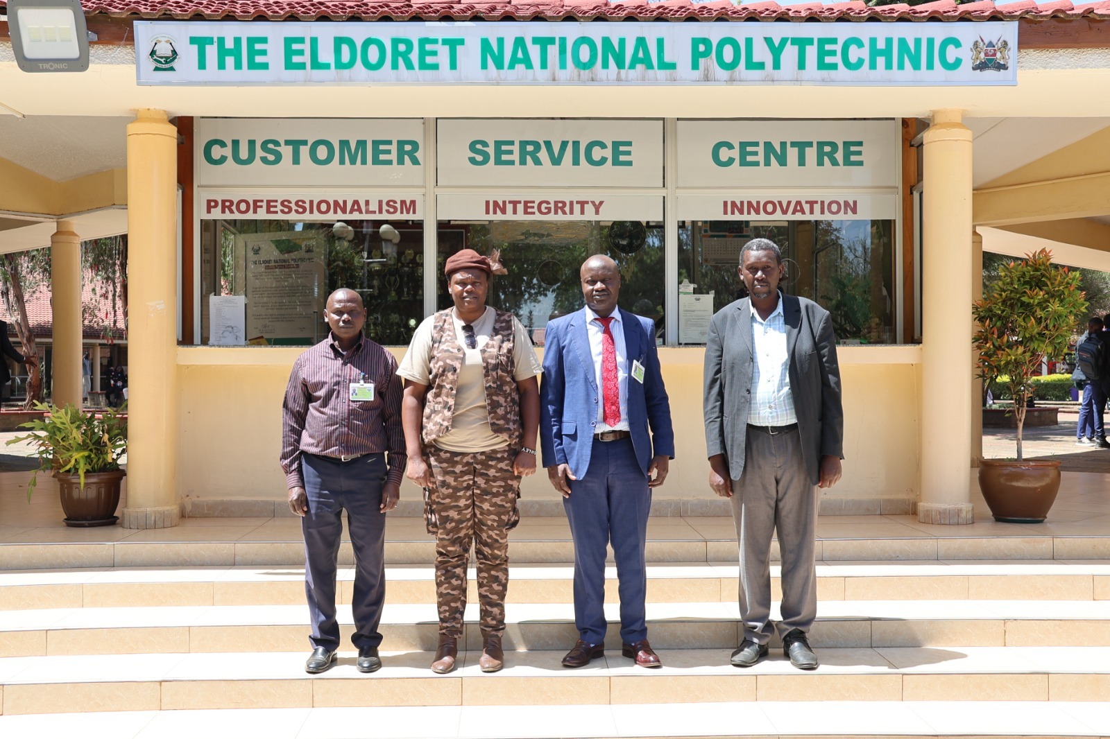 On 9th June 2026, Chief Principal Dr. Charles Koech hosted Dr. Roseline Arshley, Founder of the Women Leadership Agenda Association (WOLAA) and Lead of the Green Apple Community, widely known as Mama Mazingira